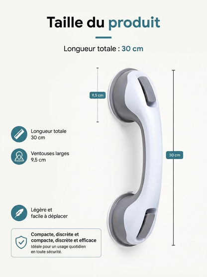 Rushgrip™ Barre d'appui pour douche