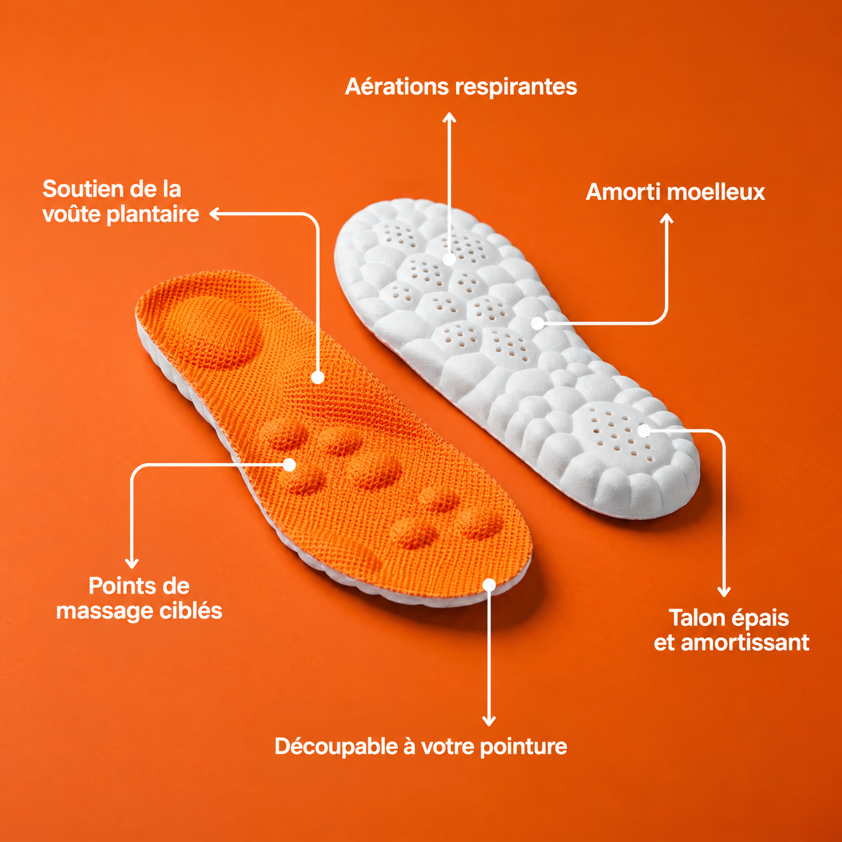 Semelles de massage